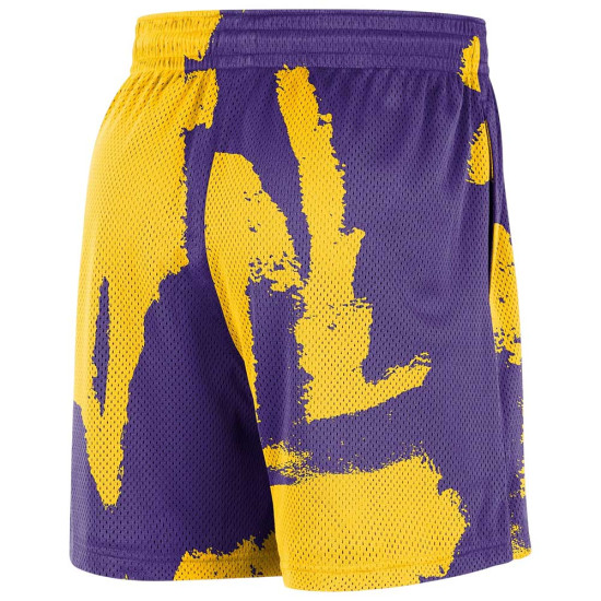 Nike Ανδρικό σορτς Los Angeles Lakers Courtside Dri-FIT NBA Mesh Shorts